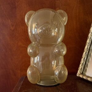 Ashland Glass Bear Figurine - light yellow